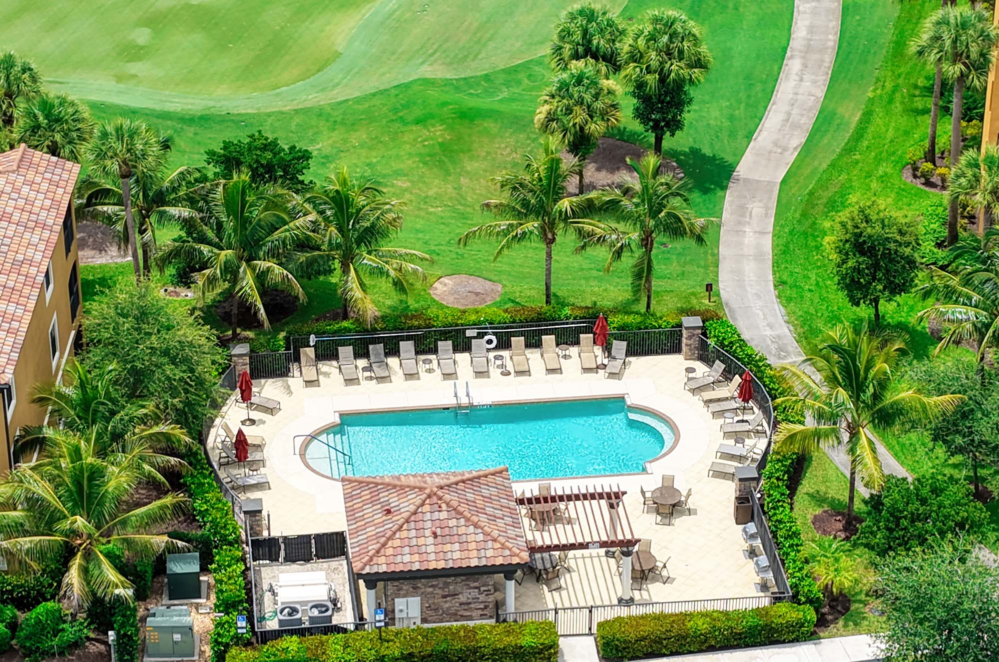 4 aerial drone photograph in Naples or Marco Island, Florida